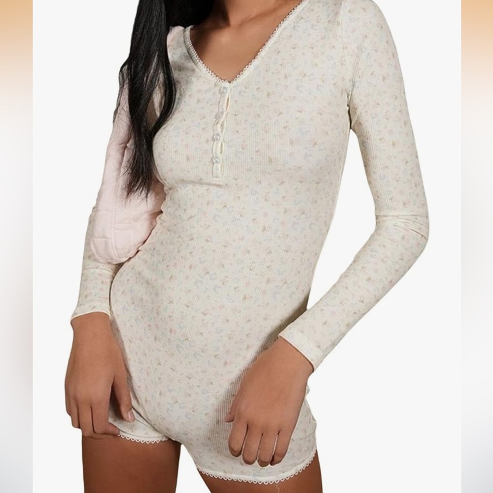 Floral Long Sleeve Sleepwear